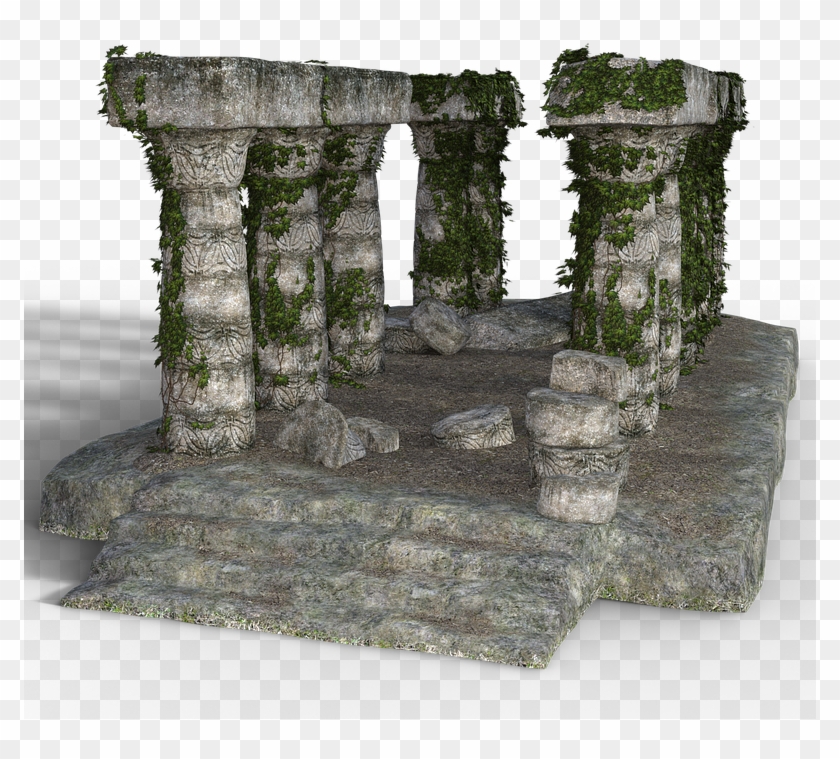 Ruin, Temple, Antiquity, Architecture, Building - Ruins Clipart #249980