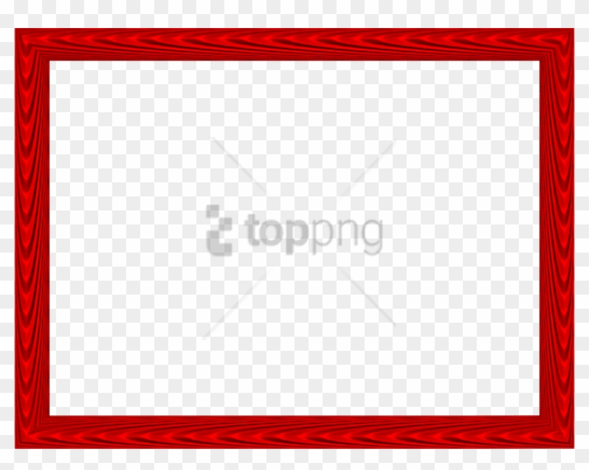 Free Png Red Border Design Png Image With Transparent - Picture Frame Clipart #2400085