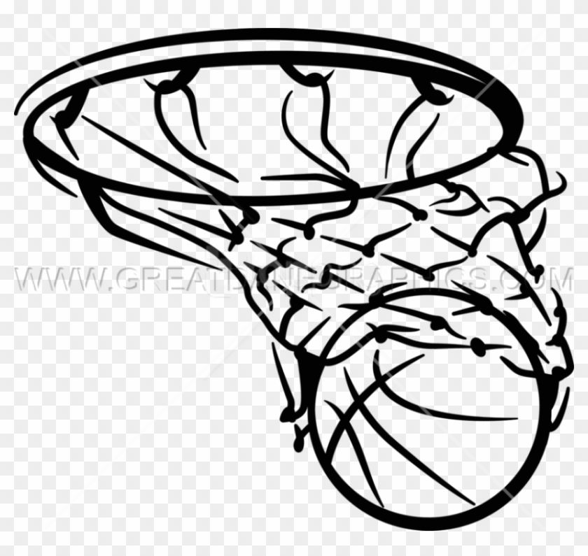 Free Png Basketball Net Png Png Image With Transparent - Basketball In Net Clipart #2400321