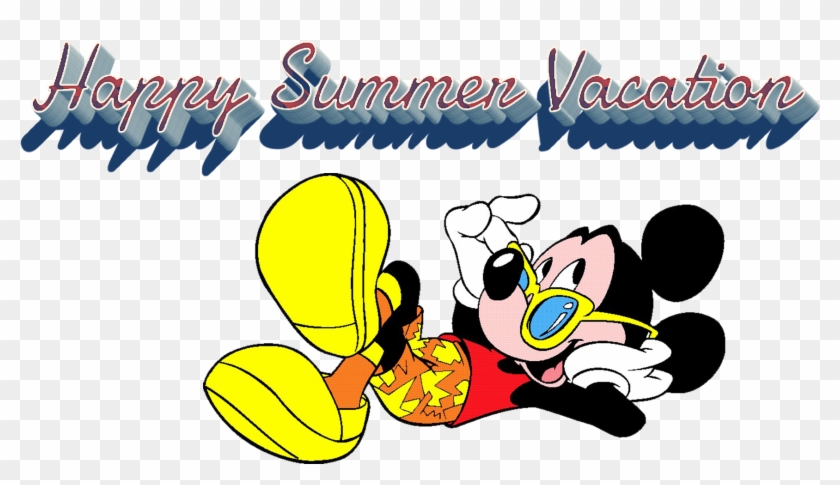 Mickey Mouse Summer Clipart #2400439