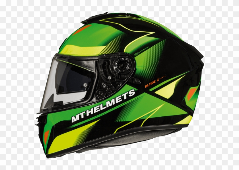 Casco Integral Mt Blade 2 Sv Fugue G3 Verde Flúor Brillo - Mt Helmets Blade 2 Sv Clipart