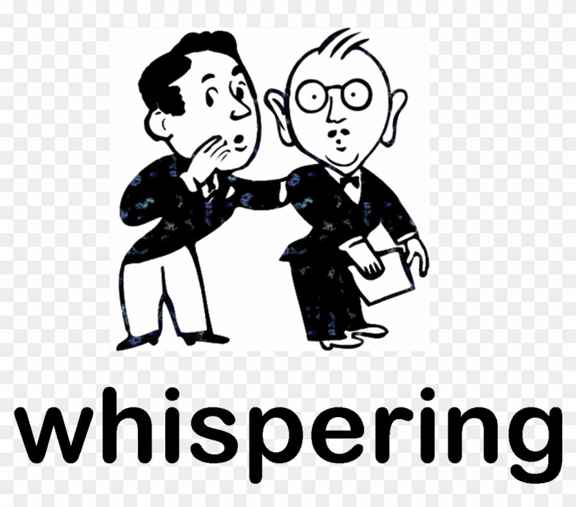Whisper Clipart Soft Sound - Soft Sound Clipart Black And White - Png Download