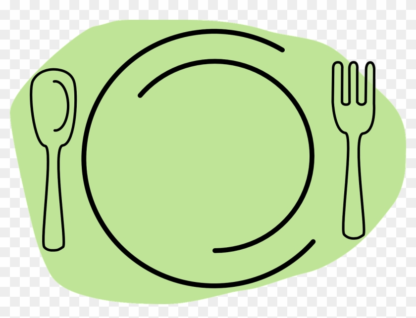 Cutlery Food Plate Knife Fork Png Image - Plate With Food Knife Fork Clipart