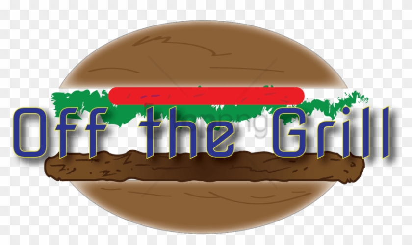Free Png Hamburger On The Plate, Cartoon, Food, Meat- - Hot Off The Grill Clipart Transparent Png #2401205