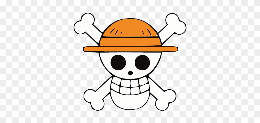 #onepiece #luffy #anime #pirate #pirata #logo #skull - One Piece Logo Clipart #2401215