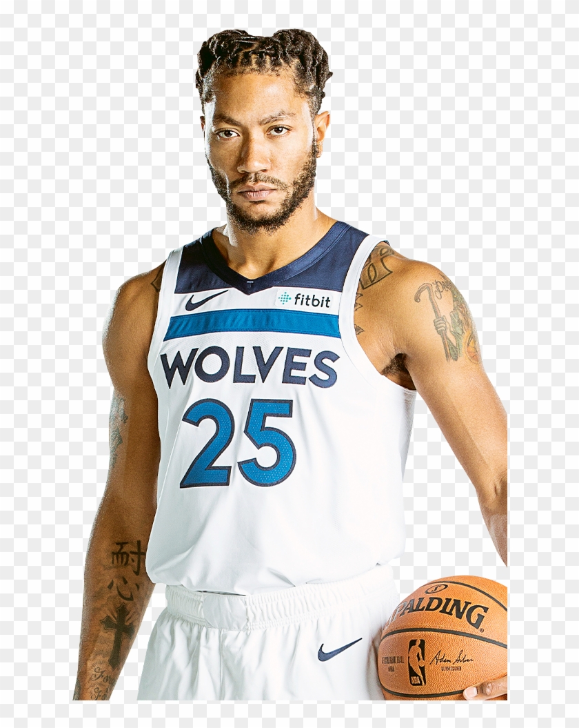 Derrick Rose - Derrick Rose 2018 19 Clipart #2401312