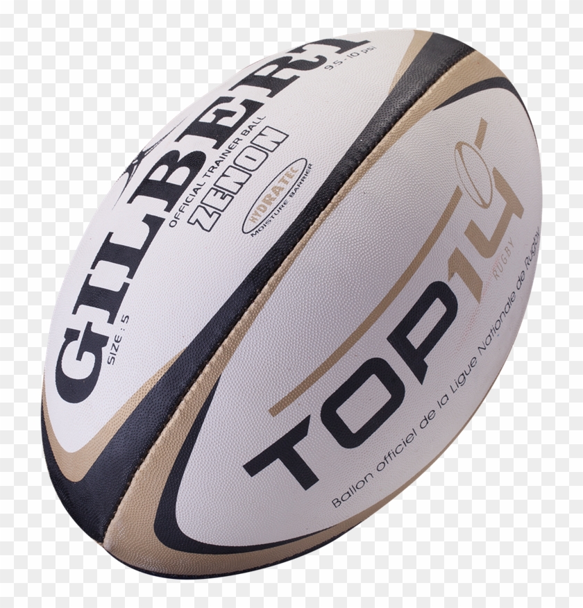 Top 14 Replica Rugby Ball - Rugby Ball Top Clipart #2401553