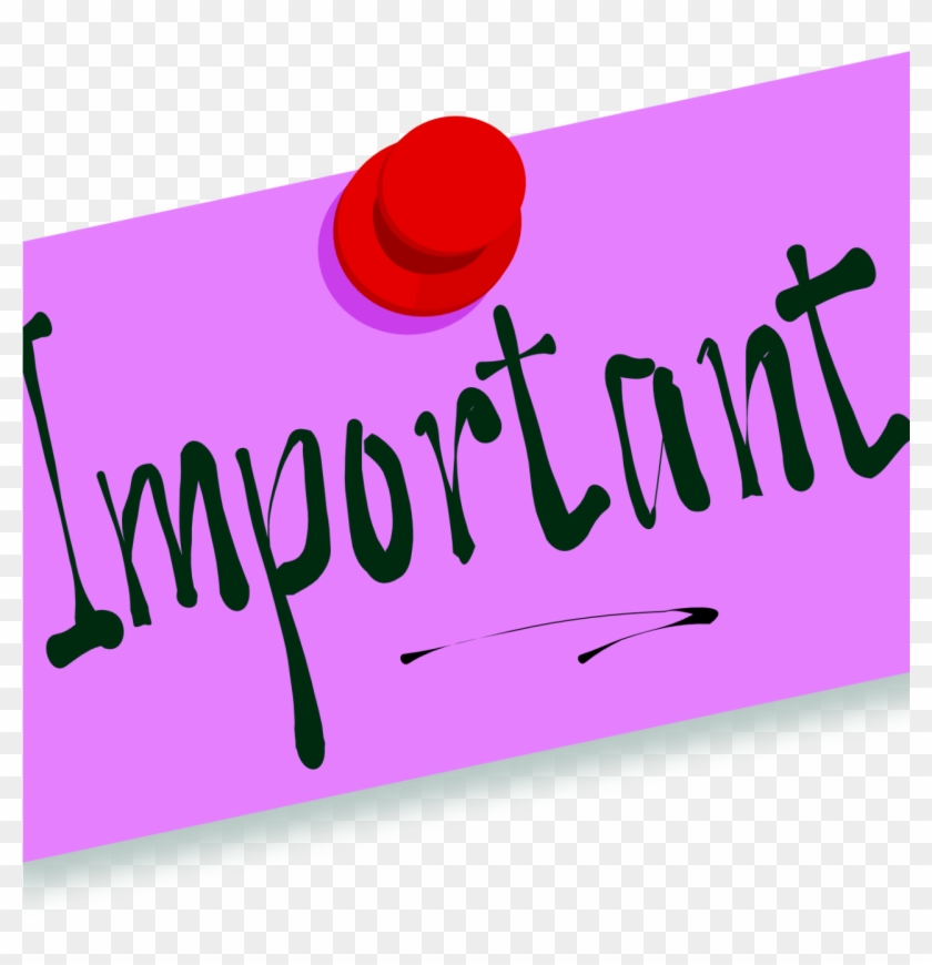 Important Clip Art , Png Download - Important Clip Art Transparent Png