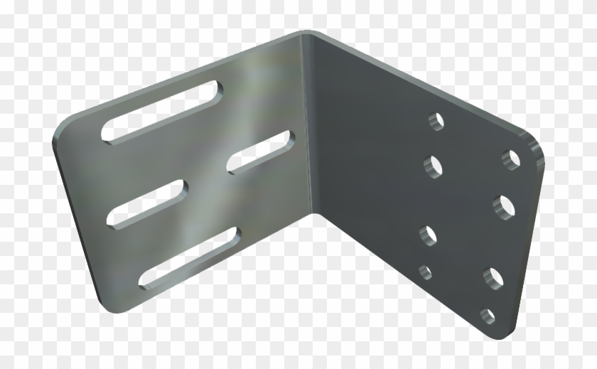Stainless Steel Bracket To Be Used In Combination With - Rvs Hoekbeugel Clipart