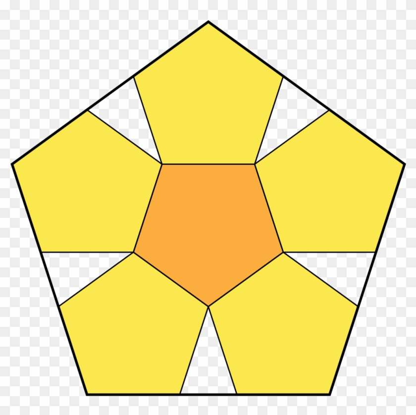 Hexagon Clipart Pentagon Shape - Net Of Pentagon - Png Download