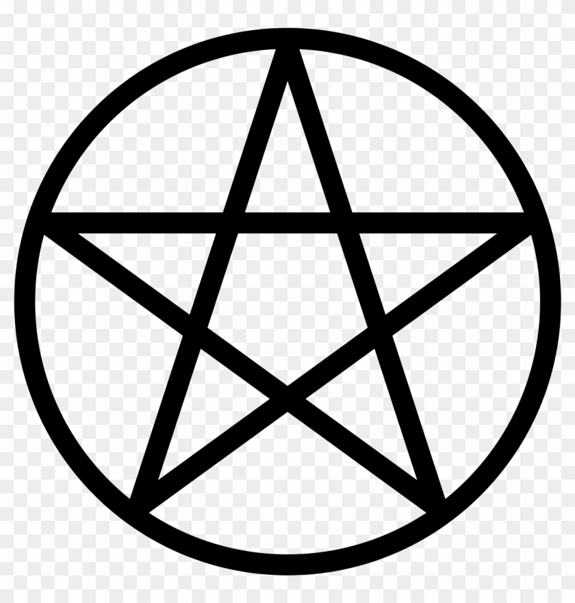 Pentacle Png - Pentacle Black And White Clipart