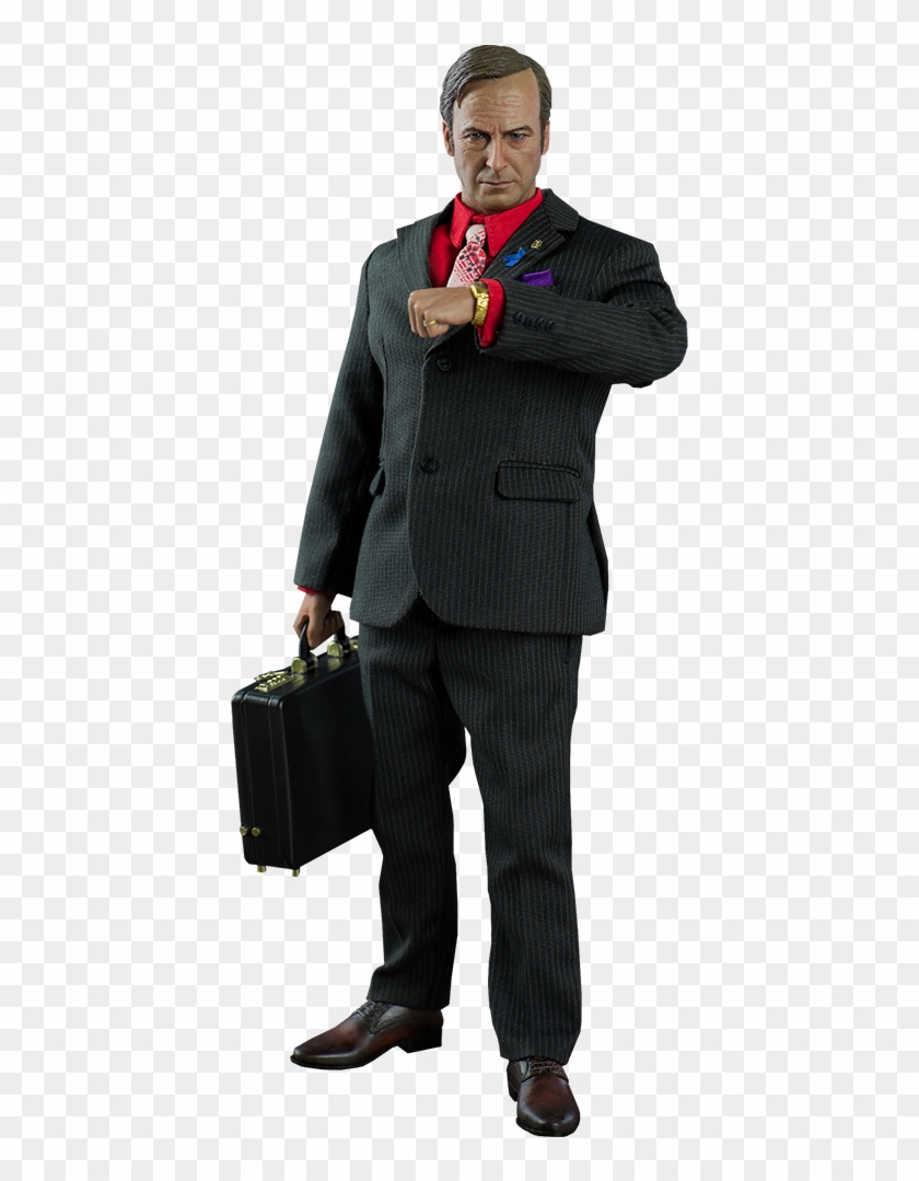 Saul Goodman Action Figure By Threezero - Saul Goodman Png Clipart #2402171