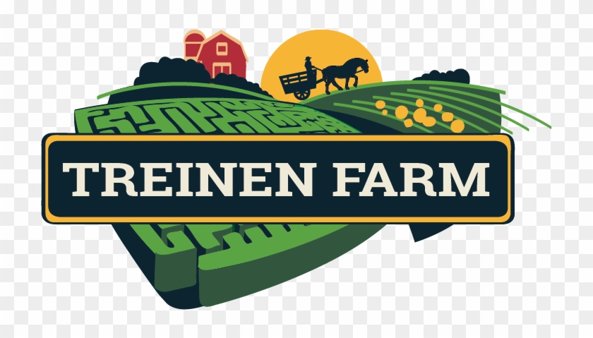 Treinen Farm Corn Maze & Pumpkin Patch - Illustration Clipart