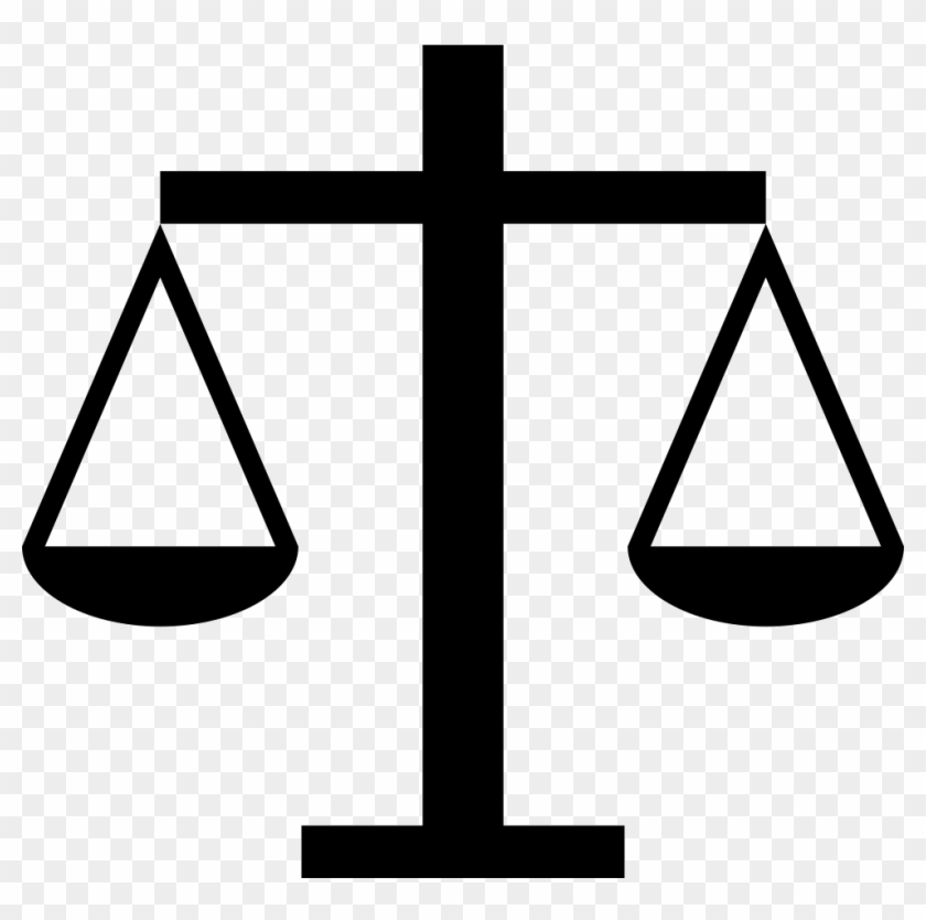 Vector Free Balance Scale Of Svg Png Icon Free - Rule Of Law Png Clipart