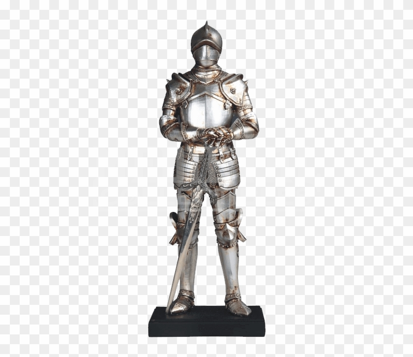 Loyal Medieval Knight Statue From Medieval Collectibles - Cuirass Clipart