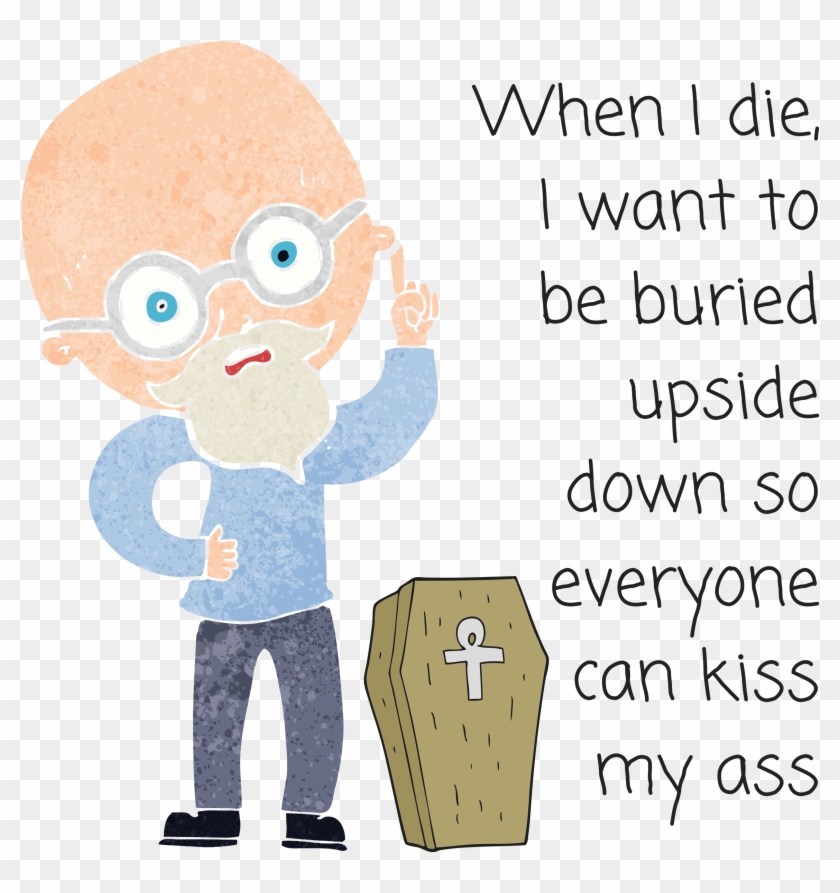 Old Man Humor, Funny Old Man Meme, Sarcastic Memes, - Cartoon Clipart