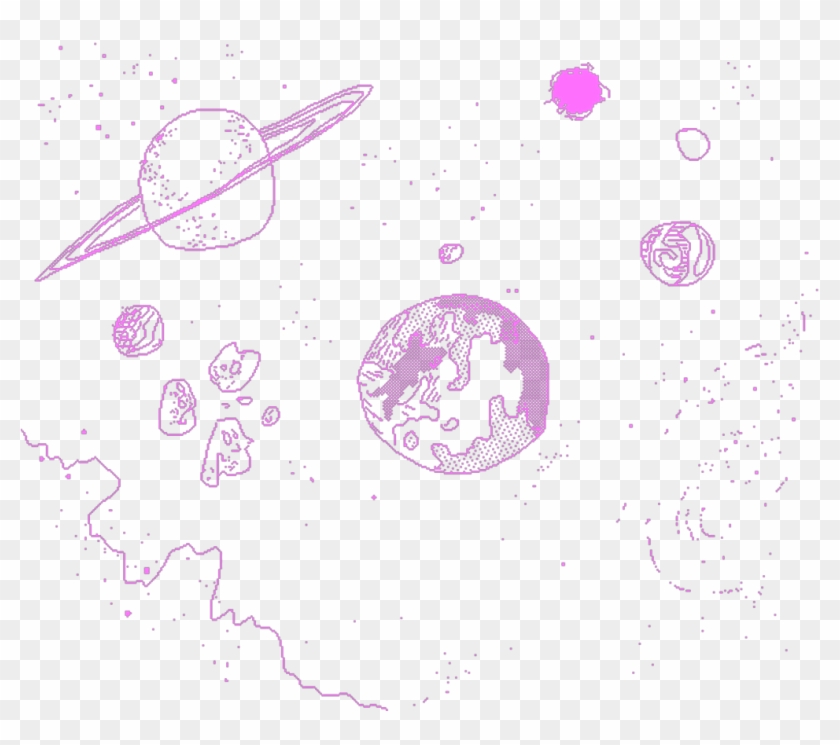 #tumblr #planetas #planet #planeta #planeta #png #cute - Cute Space Png Clipart