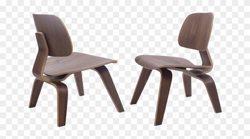Eames Lounge Chair - Eames Walnut Lounge Chair Lcw Clipart