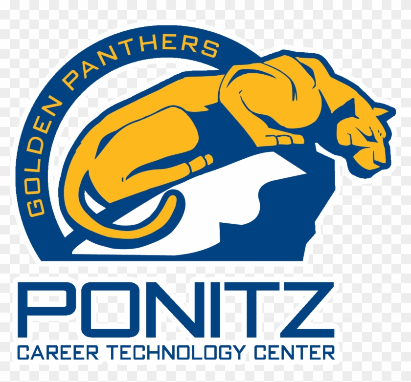 David H Ponitz Career Technology Ctr Golden Panthers - Ponitz Ctc Clipart #2405733