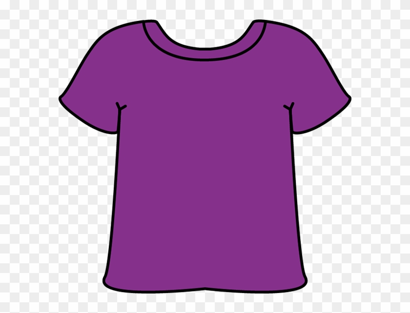 Purple Tshirt - Purple Shirt Clipart - Png Download