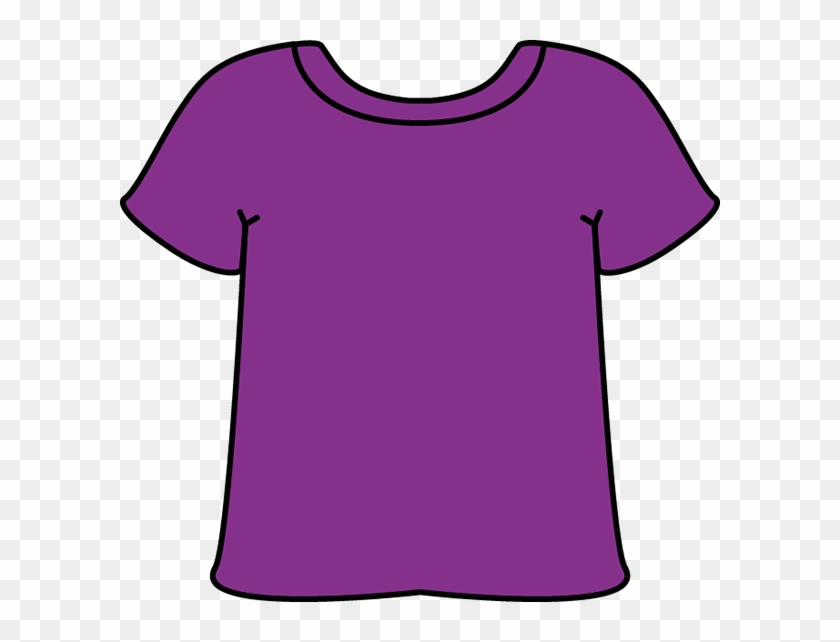 Purple Tshirt - Purple Shirt Clipart - Png Download #2406069