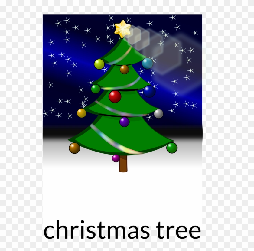 Christmas Tree Christmas Ornament Christmas Day Christmas - ציור של עץ חג המולד Clipart #2406287