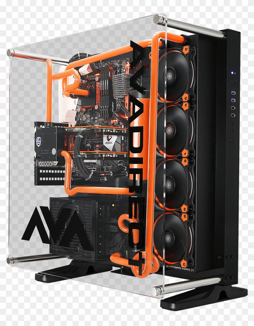 Avadirect Gigabyte Ces 2017 Kaby Lake Gaming Pc - Best Custom Pc Cases 2018 Clipart