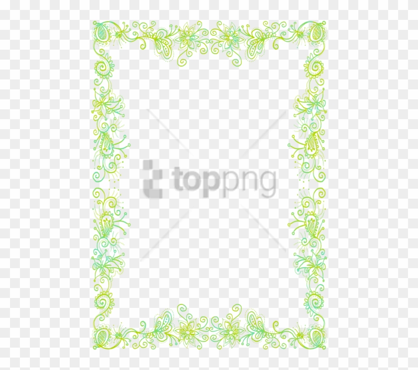Free Png Spring Border Png Png Image With Transparent Clipart