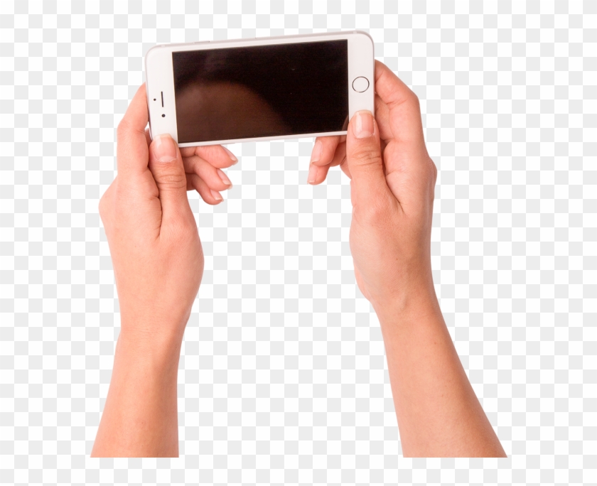 Phone In Woman Hand - Iphone Clipart #2407820
