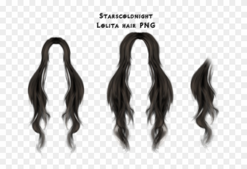 Hair Strands Png - Long Wet Hair Png Clipart #2407860