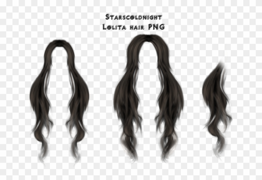 Hair Strands Png - Long Wet Hair Png Clipart