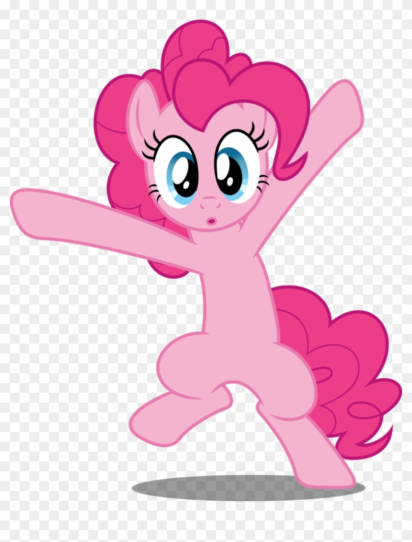 Friends Clipart Png - Mlp Excited Pinkie Pie Transparent Png