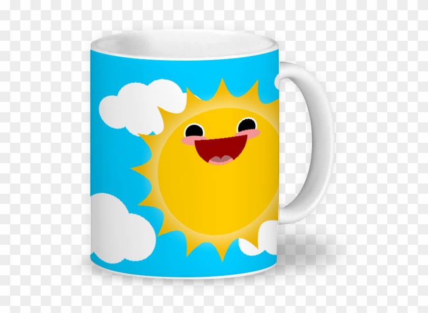 Caneca Happy Sun De Bode™na - Mug Clipart #2407966