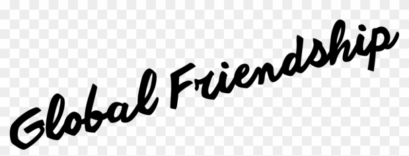 Globalfriendship - Calligraphy Clipart #2408000