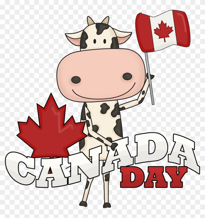 Watercolor Farm Animal Clipart, Cow, Pig, Baby Chick, - Canada Day Clipart Png Transparent Png #2408488