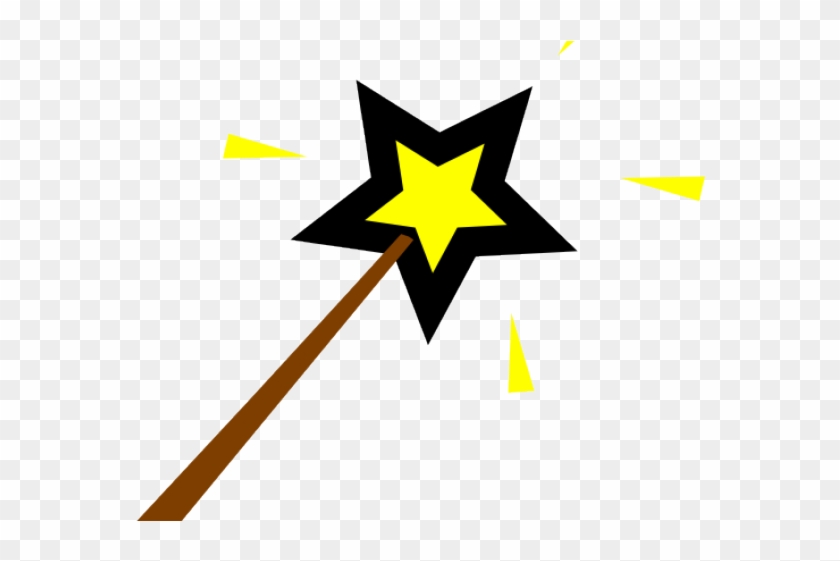Magic Wand Png - Transparent Background Fairy Wand Clipart
