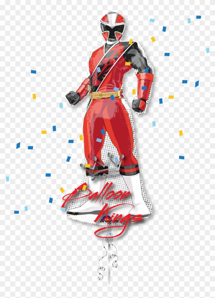 Red Power Ranger - Power Rangers Ninja Steel Merah Clipart