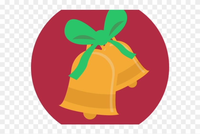 Christmas Bell Clipart Green - Png Download #2408760