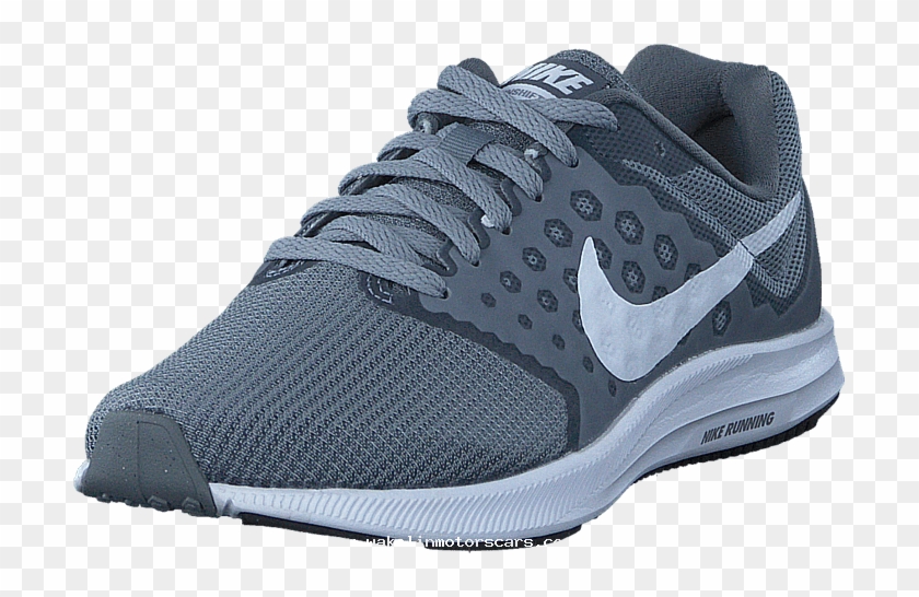 Nike Downshifter 7 Wolf Grey/white/black 60031-76 Womens - Running Shoe Clipart #2409060