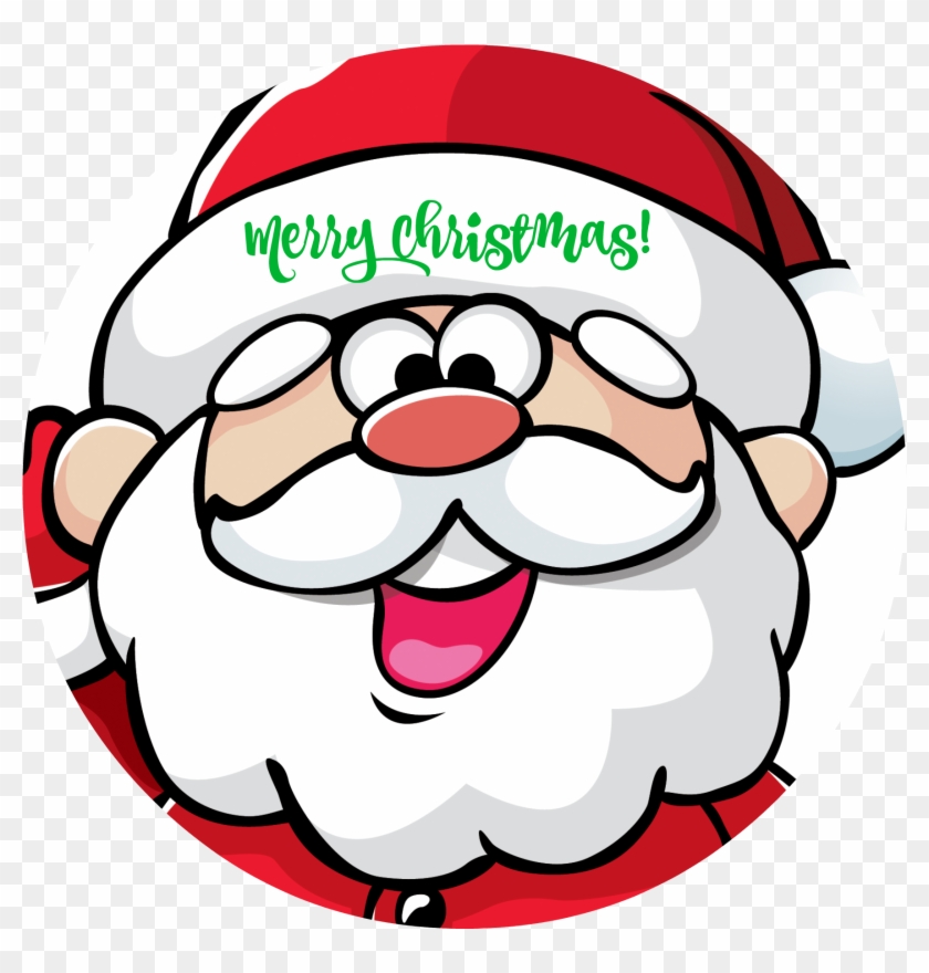 Santa Jar Christmas Gift Clipart #2409072