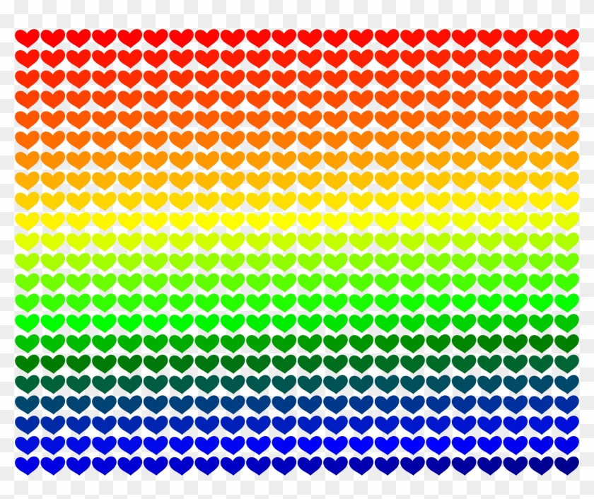 This Free Icons Png Design Of Rainbow Love - Circle Clipart