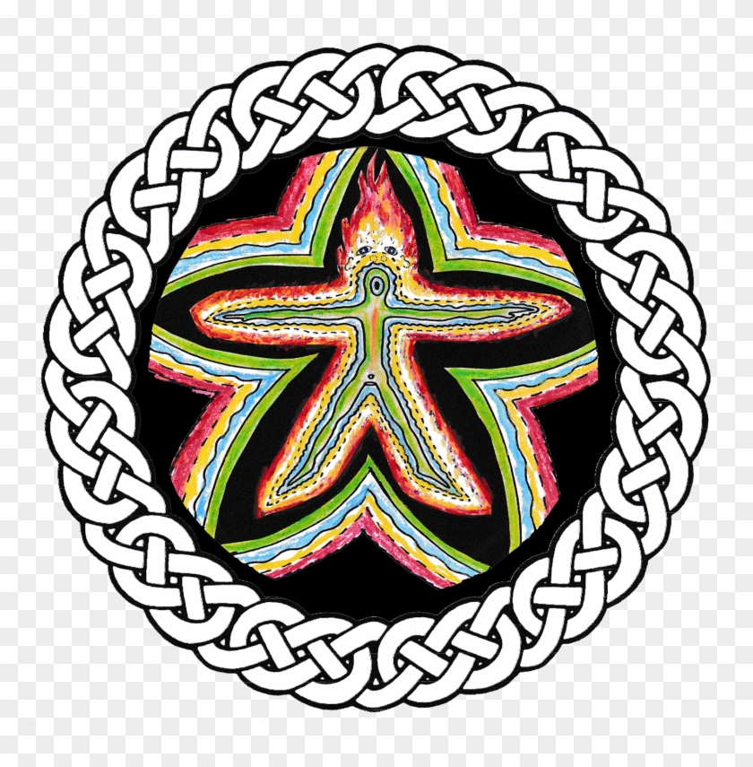 Celtic Border Design Circle , Png Download - Celtic Knot Circle Png Clipart