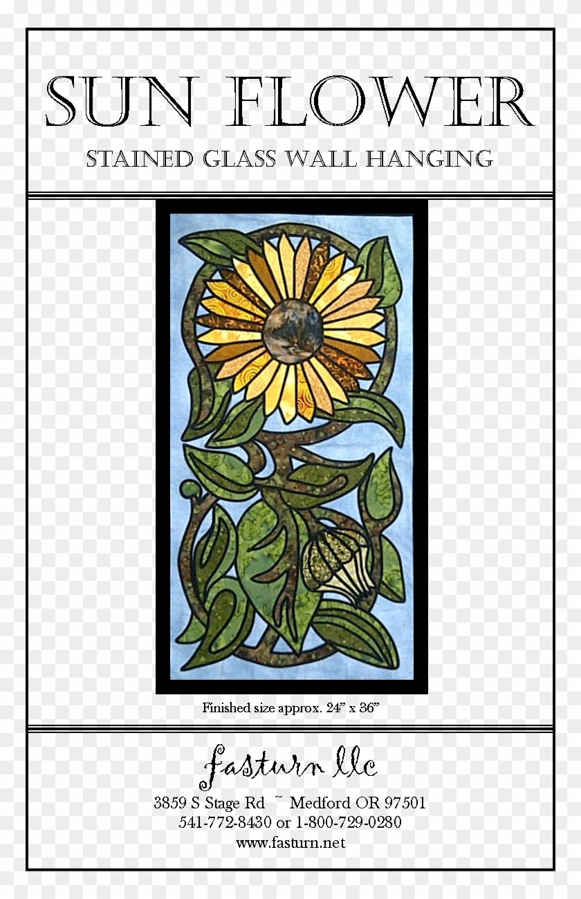 This Lovely Sunflower Pattern Was Inspired By A Broken - Sunflower Clipart