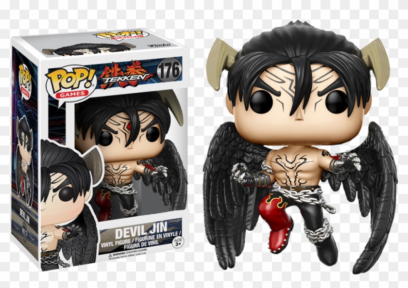 Tekken Clipart Devil - Funko Pop Devil Jin - Png Download