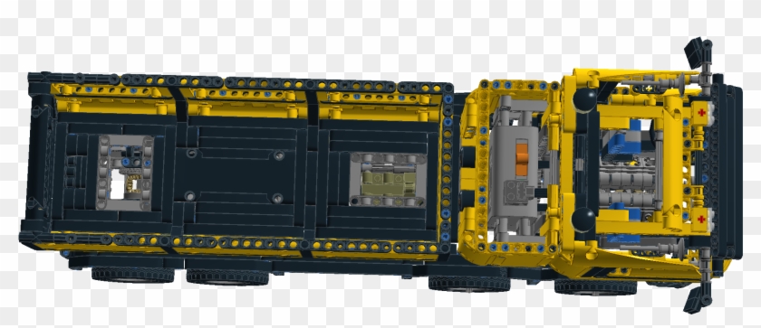 Wheel Dump Lego Machine Truck Axle Vehicle Clipart - Train - Png Download