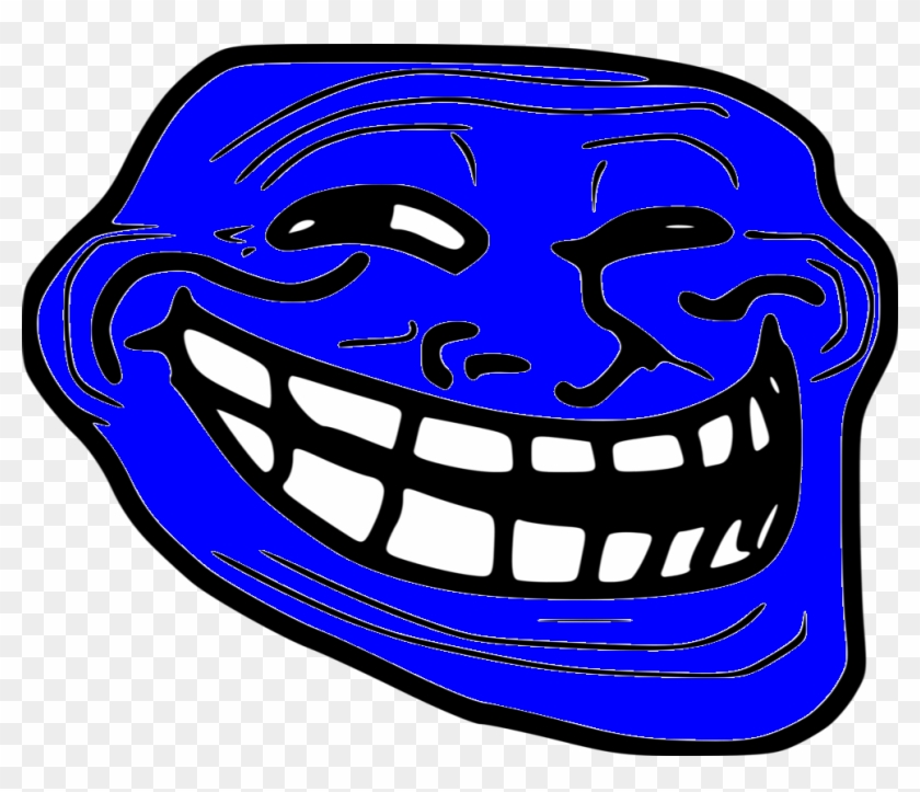 Trollface - - Laughing Meme Face Png Clipart