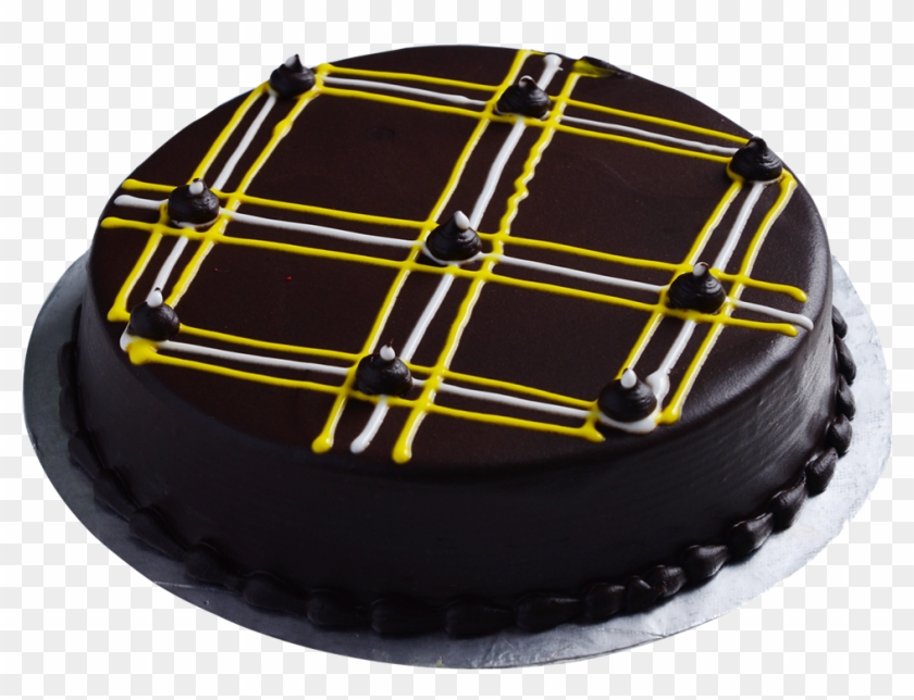 Rich Chocolate Truffle Cake Clipart #2411147