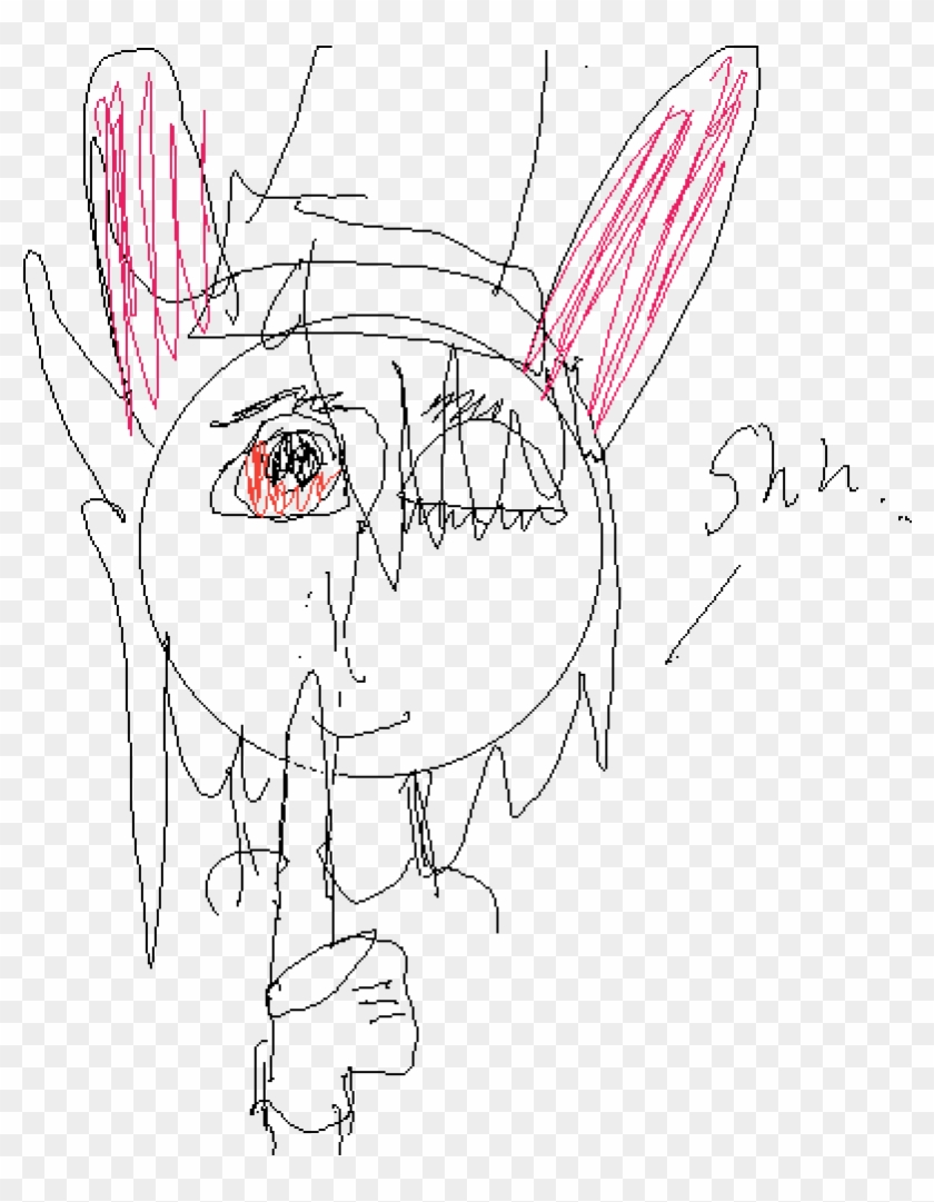 Black Butler Shh - Sketch Clipart #2411296