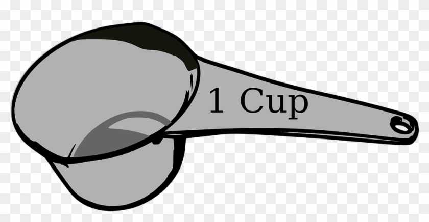 Baker Sheep With Baking Spoon Clipart Commercial Use - 1 2 Cup Measure - Png Download #2411337