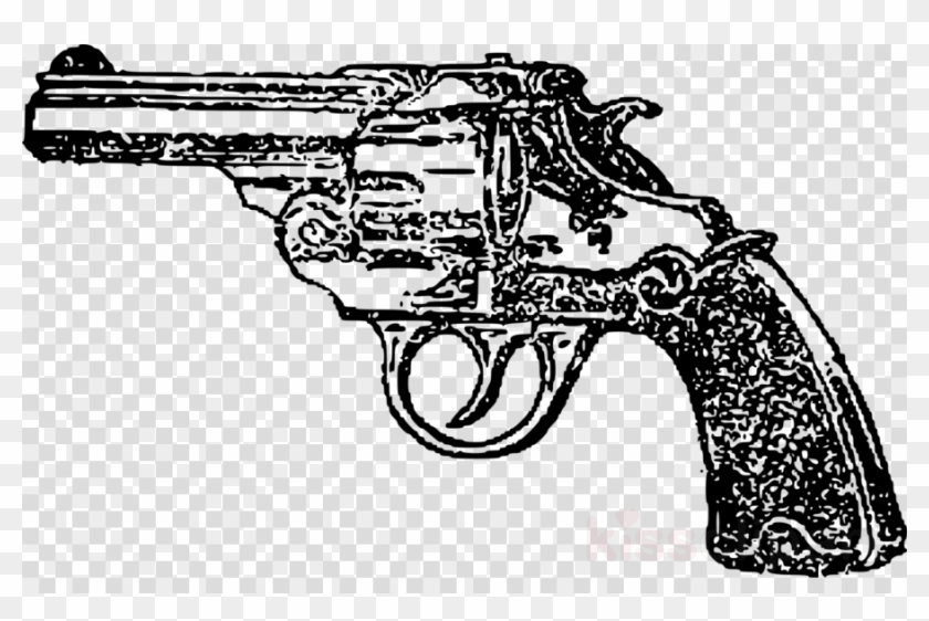 Gun Clipart Revolver Transparent Transparent Background Heart - gun hollister roblox